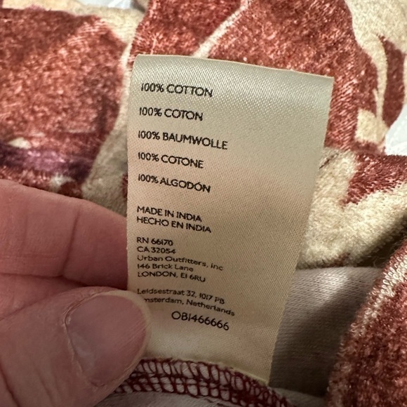 We the Free Terry Cardigan Hoodie Pullover, Size Large (v) - Picture 10 of 10